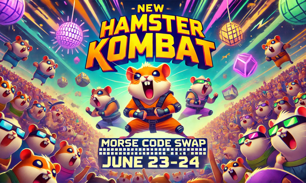 Який шифр код для Hamster Kombat на 24 червня вводити? ВІДЕО
