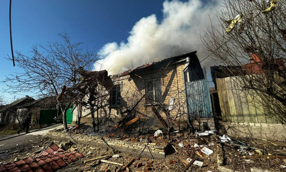 Обстріл населених пунктів Бериславського району