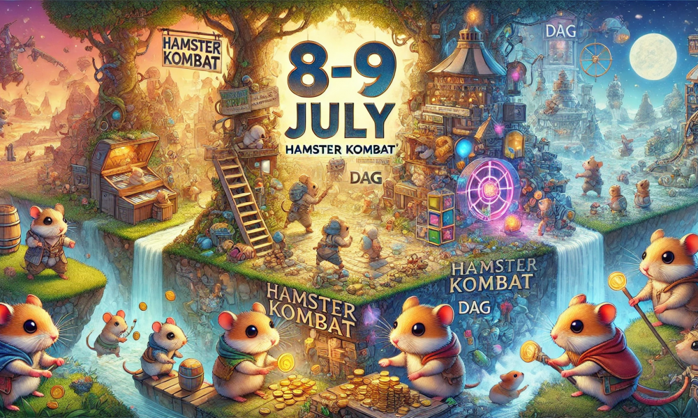 Новий щоденний шифр Морзе DAG в Hamster Kombat на 8-9 липня. ВІДЕО введення