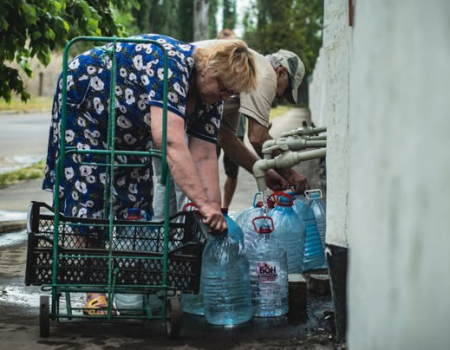 Обмеження водопостачання у Херсоні.