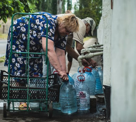 Обмеження водопостачання у Херсоні.