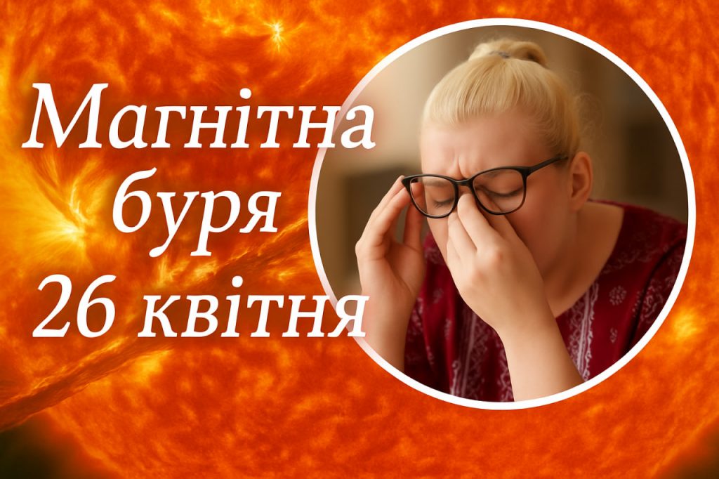 Чи очікується магнітна буря 26 квітня