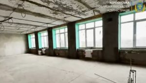 У Високопіллі ремонтують школу та будують укриття з класами для навчання У Високопіллі ремонтують школу та будують укриття з класами для навчання