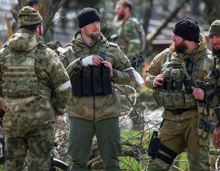 На Херсонщині знищено автомобіль із кадирівськими офіцерами