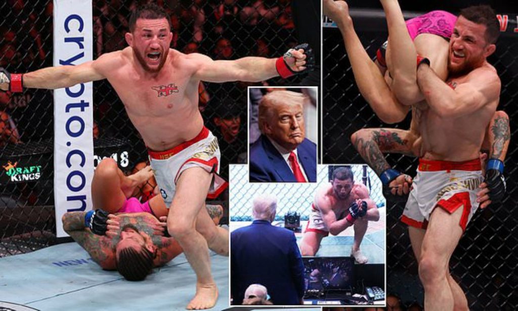 Двалішвілі задушив О'Меллі у титульному бою UFC 316 та вразив Трампа