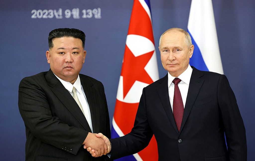 Путін обговорив з Кім Чен Ином військову співпрацю перед самітом на Алясці Путін обговорив з Кім Чен Ином військову співпрацю перед самітом на Алясці