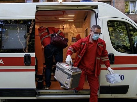 Российский БПЛА атаковал бригаду скорой помощи в Херсонской области