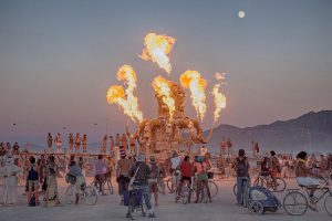 Украинские арт-объекты "Черное облако" и "Точка единения" вошли в топ на Burning Man 2025
