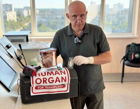 Украинский институт сердца тестирует дроны для быстрой доставки донорских органов