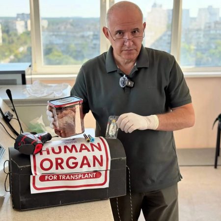 Украинский институт сердца тестирует дроны для быстрой доставки донорских органов