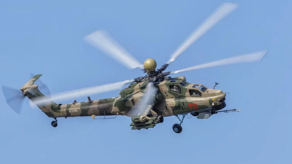 ВСУ уничтожили российский вертолет Ми-28 с помощью FPV-дрона ВСУ уничтожили российский вертолет Ми-28 с помощью FPV-дрона
