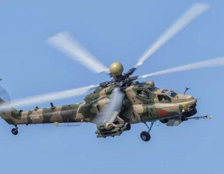 ВСУ уничтожили российский вертолет Ми-28 с помощью FPV-дрона