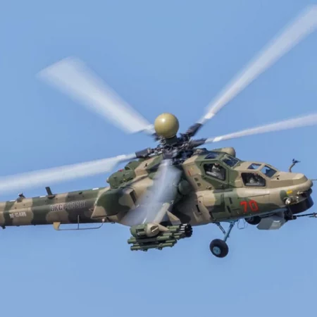 ВСУ уничтожили российский вертолет Ми-28 с помощью FPV-дрона