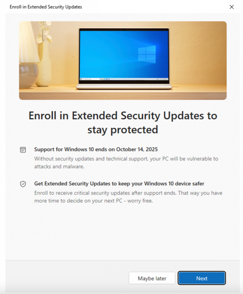 Как получать бесплатные обновления для Windows 10 после 14 октября