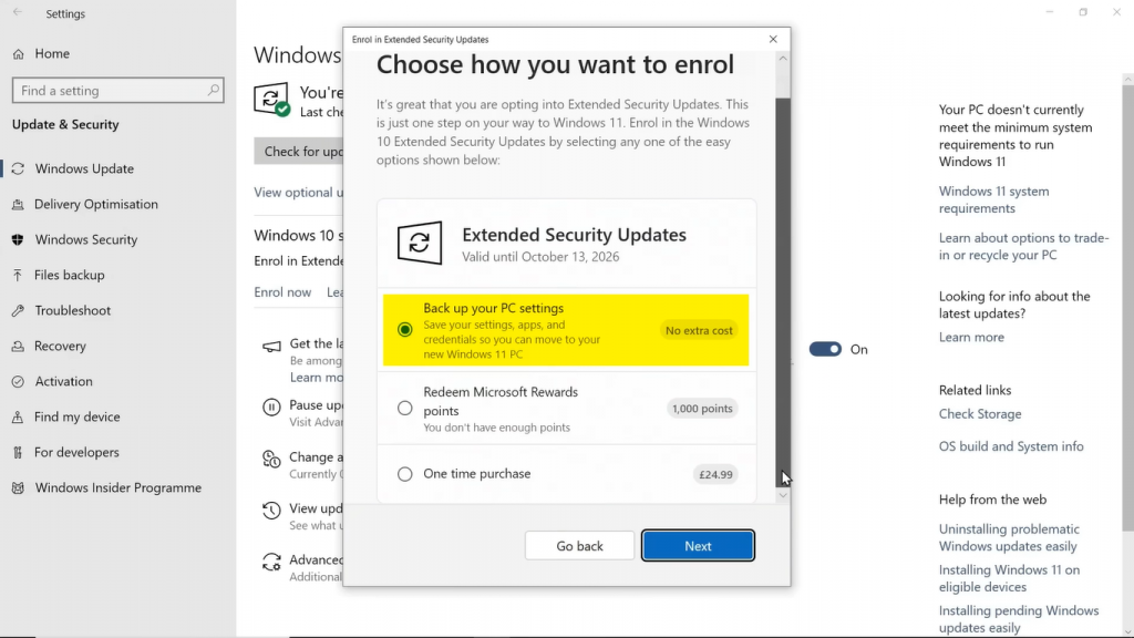 Как получать бесплатные обновления для Windows 10 после 14 октября