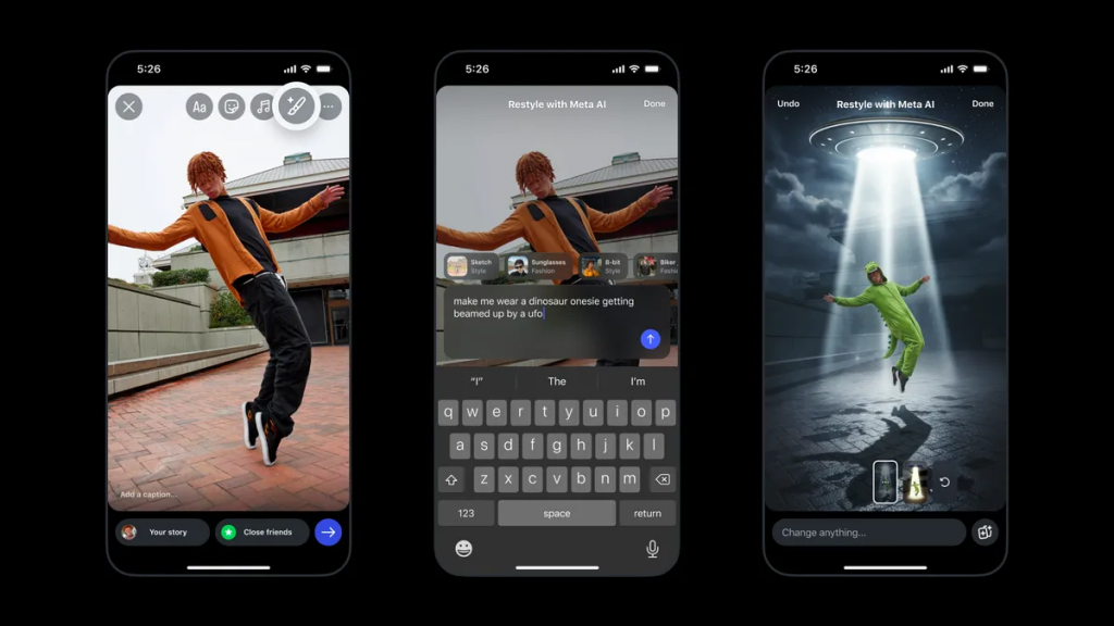 Instagram обновил Stories с помощью ИИ: новые функции для редактирования