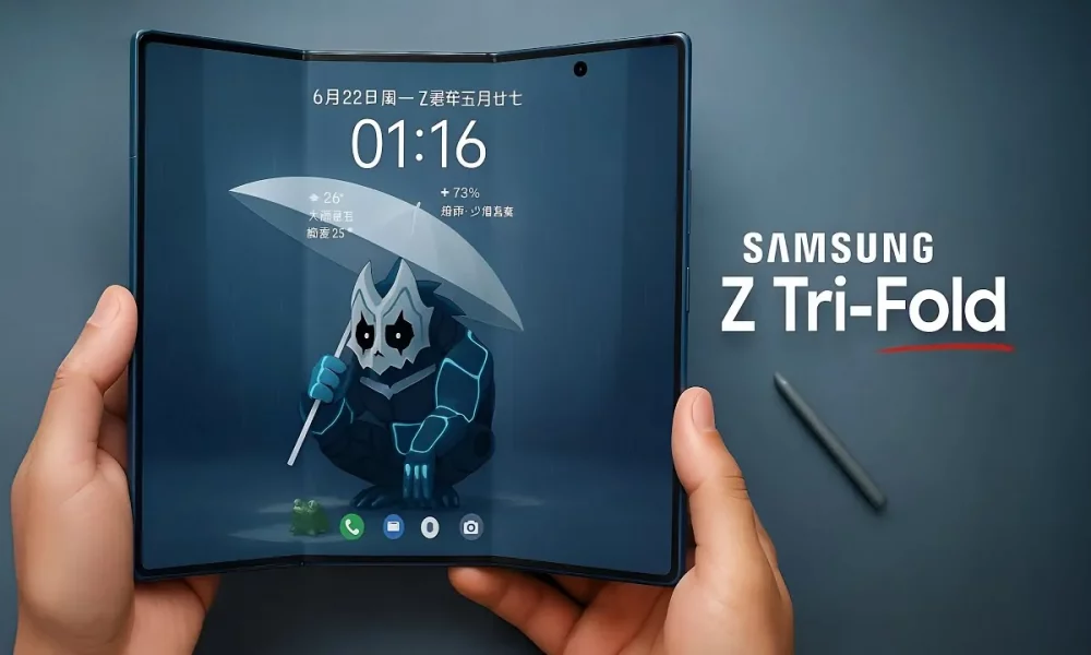 Смартфон, который складывается втрое: Samsung показала революционный Galaxy Z Trifold Смартфон, который складывается втрое: Samsung показала революционный Galaxy Z Trifold