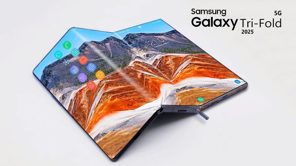 Смартфон, который складывается втрое: Samsung показала революционный Galaxy Z Trifold