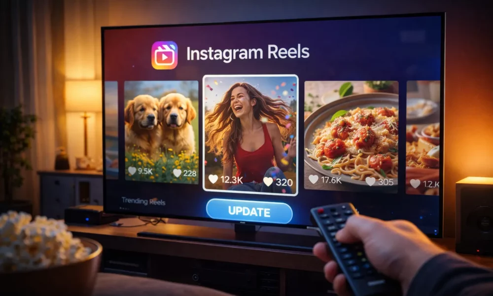 Reels на большом экране: Instagram запустил просмотр видео на телевизорах