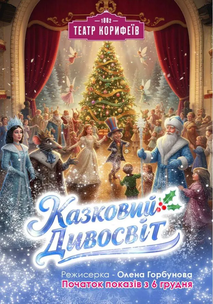 Куда пойти на Новый год 2026 в Кропивницком: праздничные локации, мероприятия и концерты