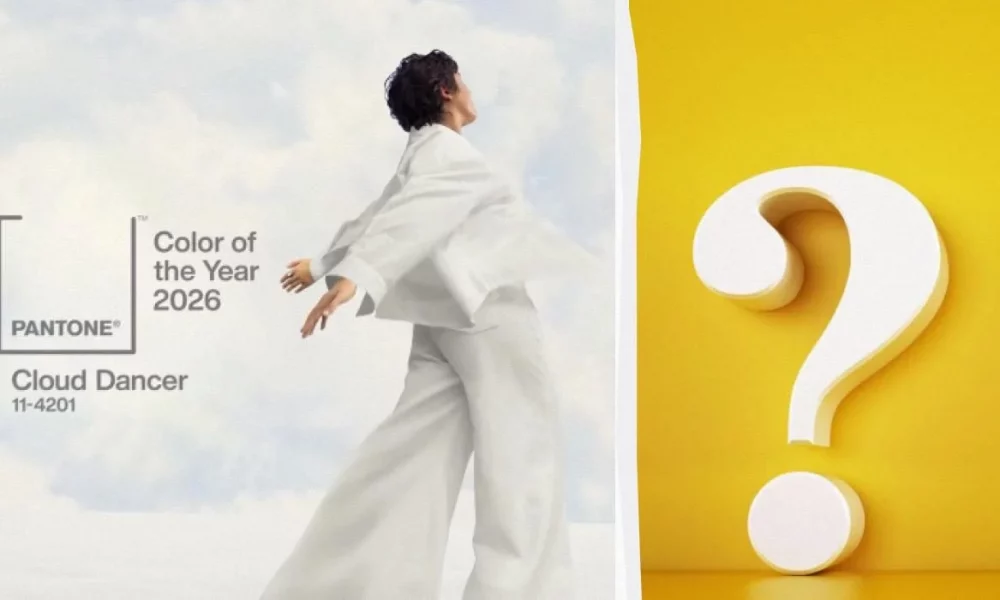 Pantone 2026: почему Cloud Dancer стал цветом года и что он символизирует