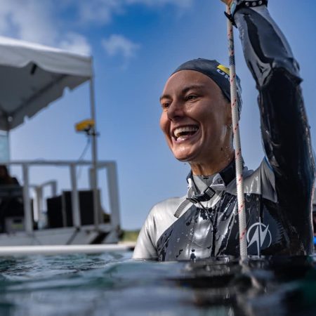 88 метров под водой: Екатерина Садурская обновила мировой рекорд в фридайвинге