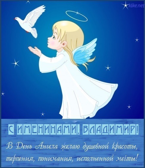 С Днем ангела Владимира: теплые поздравления своими словами, короткие СМС и красивые открытки