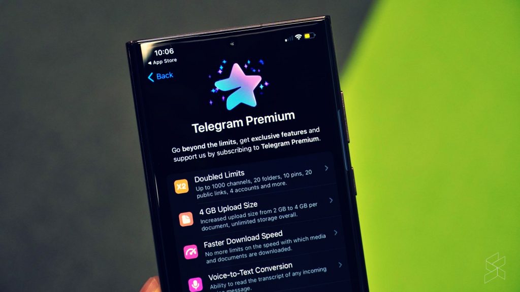 Telegram Premium в Украине: сколько стоит подписка и как подключить через App Store, Google Play и @PremiumBot