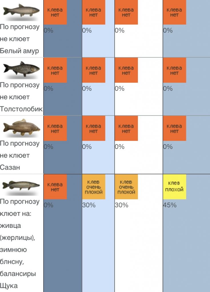 Рыбалка в Одессе: прогноз погоды и клева на завтра, 20 января