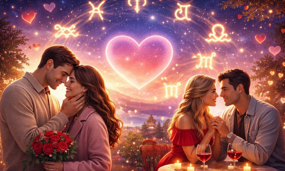 Любовный гороскоп на 14–15 февраля 2026: романтика, признания и новые встречи