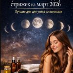Лунный календарь стрижек на март 2026: лучшие дни для ухода за волосами