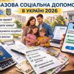 Как оформить базовую социальную помощь в Украине в 2026 году: пошаговая инструкция
