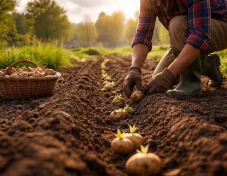 Как правильно сажать картошку весной: даты, луна и народные приметы