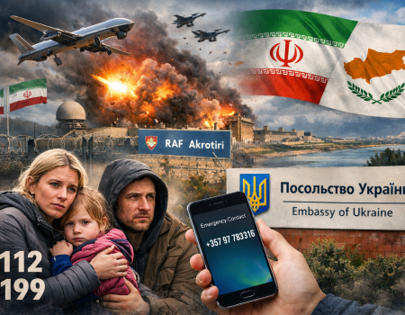 Иран атакует Кипр: куда обращаться украинцам на Кипре при угрозе — экстренные службы и контакты посольства Украины