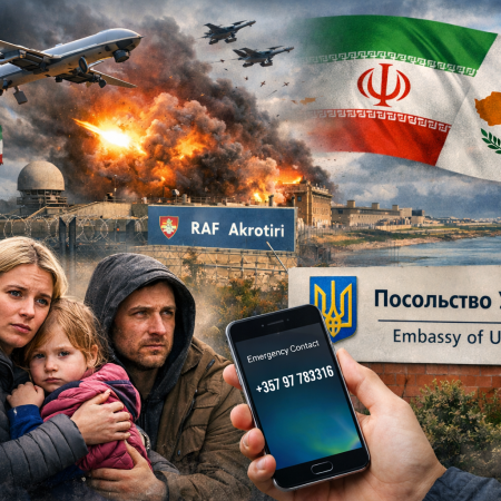 Иран атакует Кипр: куда обращаться украинцам на Кипре при угрозе — экстренные службы и контакты посольства Украины