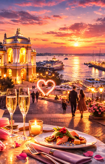 Куда пойти на 8 марта в Одессе 2026: лучшие события и рестораны для праздничного ужина