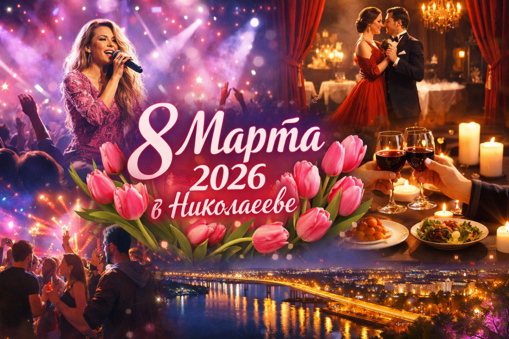 Где отметить 8 марта 2026 в Николаеве: лучшие идеи для праздника