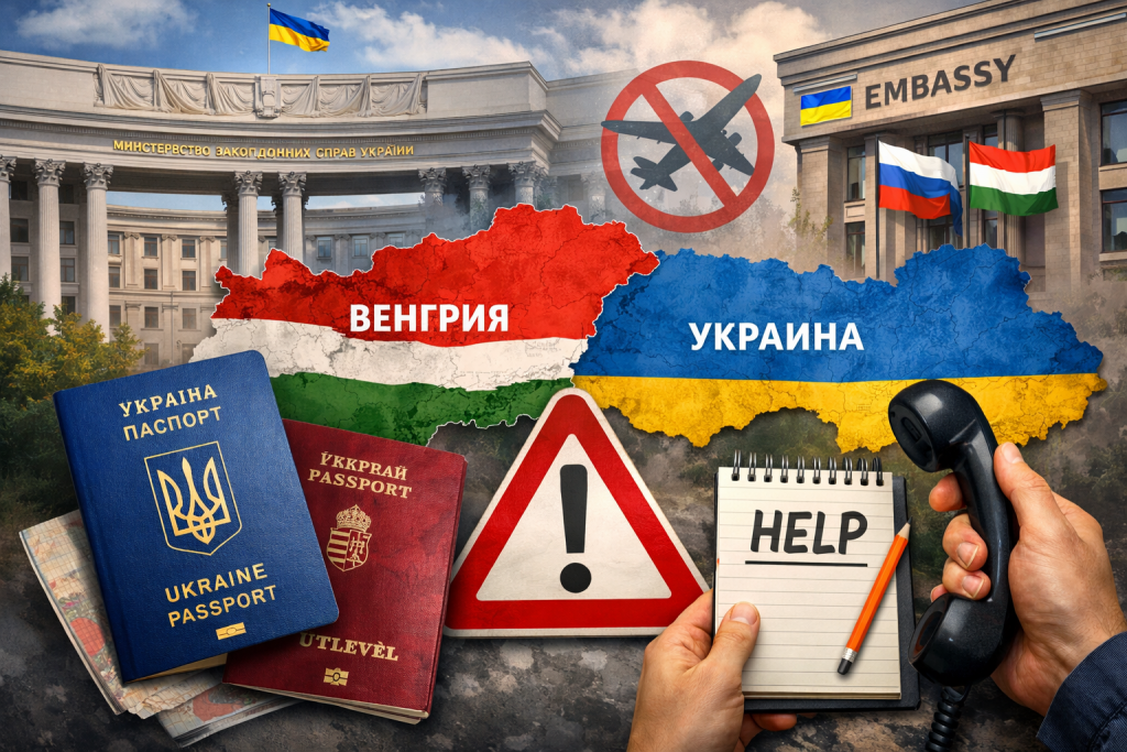 Куда украинцам обращаться за помощью в Венгрии: контакты посольства и рекомендации МИД Куда украинцам обращаться за помощью в Венгрии: контакты посольства и рекомендации МИД