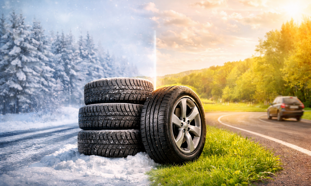 Когда менять шины на летние в Украине: температура, сроки и советы водителям