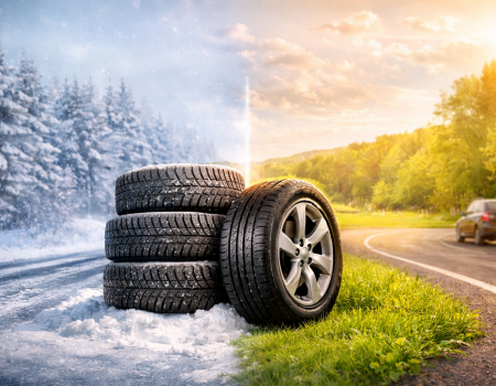 Когда менять шины на летние в Украине: температура, сроки и советы водителям