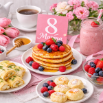 Как приготовить праздничный завтрак на 8 марта: лучшие идеи с пошаговыми рецептами