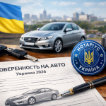 Как оформить доверенность на авто в Украине в 2026 году: пошаговая инструкция