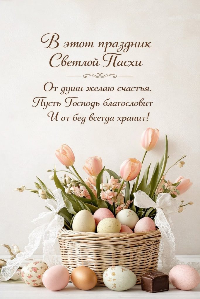 Поздравления с Пасхой 2026: лучшие пожелания в стихах и прозе для родных
