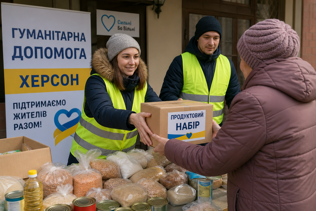 В Херсоне выдают продуктовые наборы: кто может получить помощь уже сейчас и куда обращаться В Херсоне выдают продуктовые наборы: кто может получить помощь уже сейчас и куда обращаться