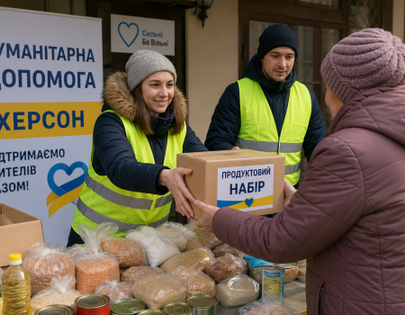 В Херсоне выдают продуктовые наборы: кто может получить помощь уже сейчас и куда обращаться