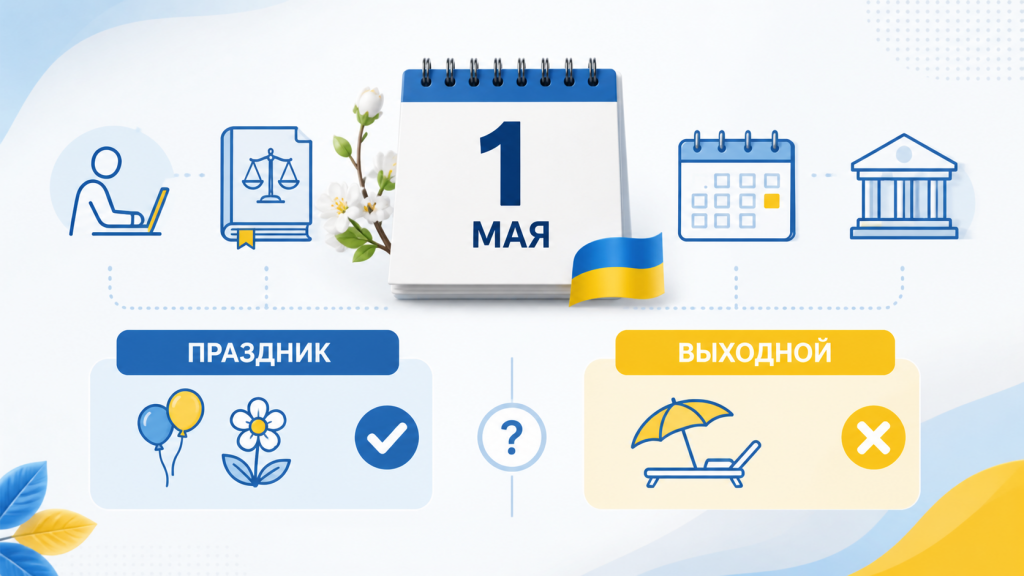 Отменили ли 1 мая в Украине: что на самом деле с Днем труда в 2026 году