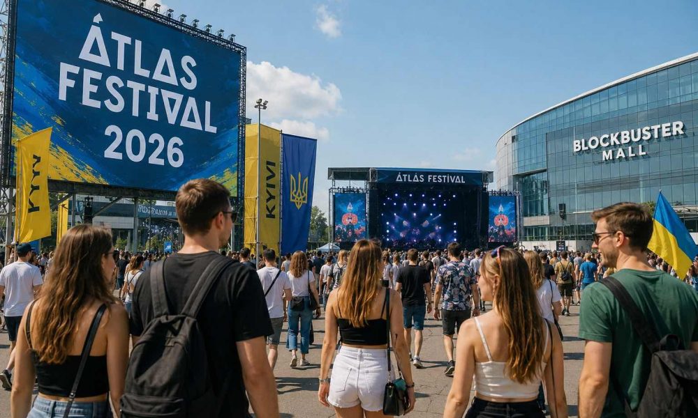 Atlas Festival 2026 в Киеве: кто выступит 17-19 июля и где купить билеты