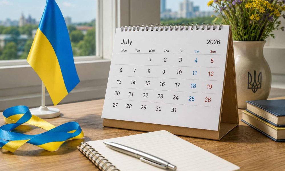 Что празднуют в Украине в июле 2026: полный календарь праздников и важных дат