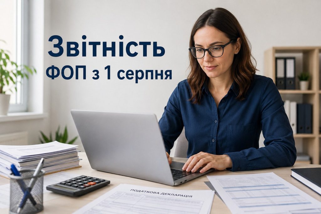 Новая отчетность для ФОП с 1 августа: что изменится и как подать расчет Новая отчетность для ФОП с 1 августа: что изменится и как подать расчет