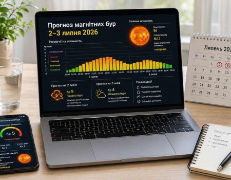 Магнитные бури 2–3 июля 2026: когда будет самый высокий Kp и что важно знать